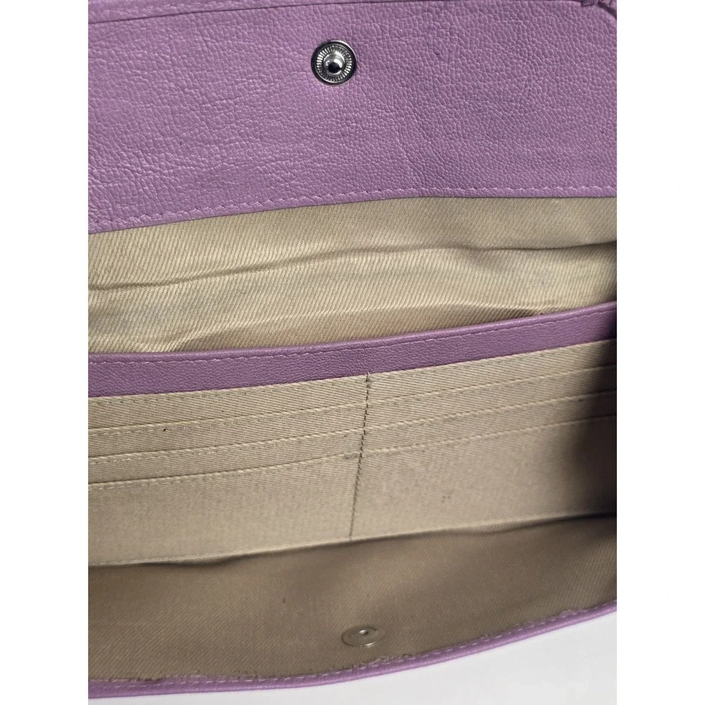 Pink 100% Genuine Leather RFID Protected Women's Multipurpose Wallet 9